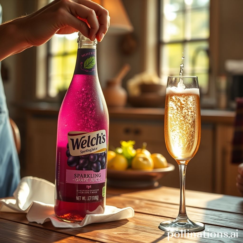 Opening Welch's Sparkling Grape Juice: A Step-by-Step Guide